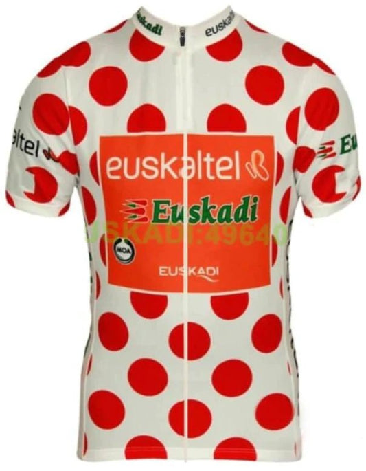 Maillot de cyclisme rétro Euskaltel-Euskadi 2003 KOM