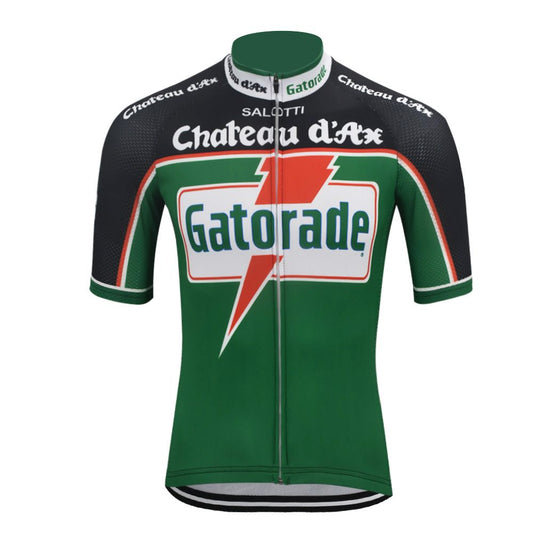 Maillot de cyclisme rétro Gatorade Chateau d'Ax