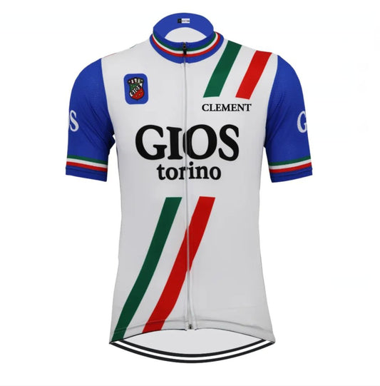 Maillot de cyclisme rétro Gios Torino Clement