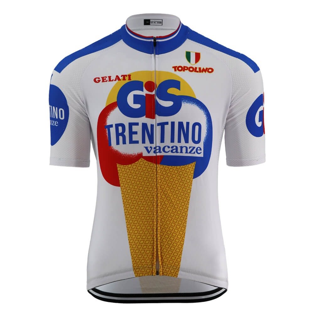Maillot de Cyclisme Rétro GiS Trentino Vacances