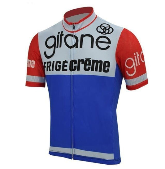 Maillot de Cyclisme Rétro Gitane Frigecreme