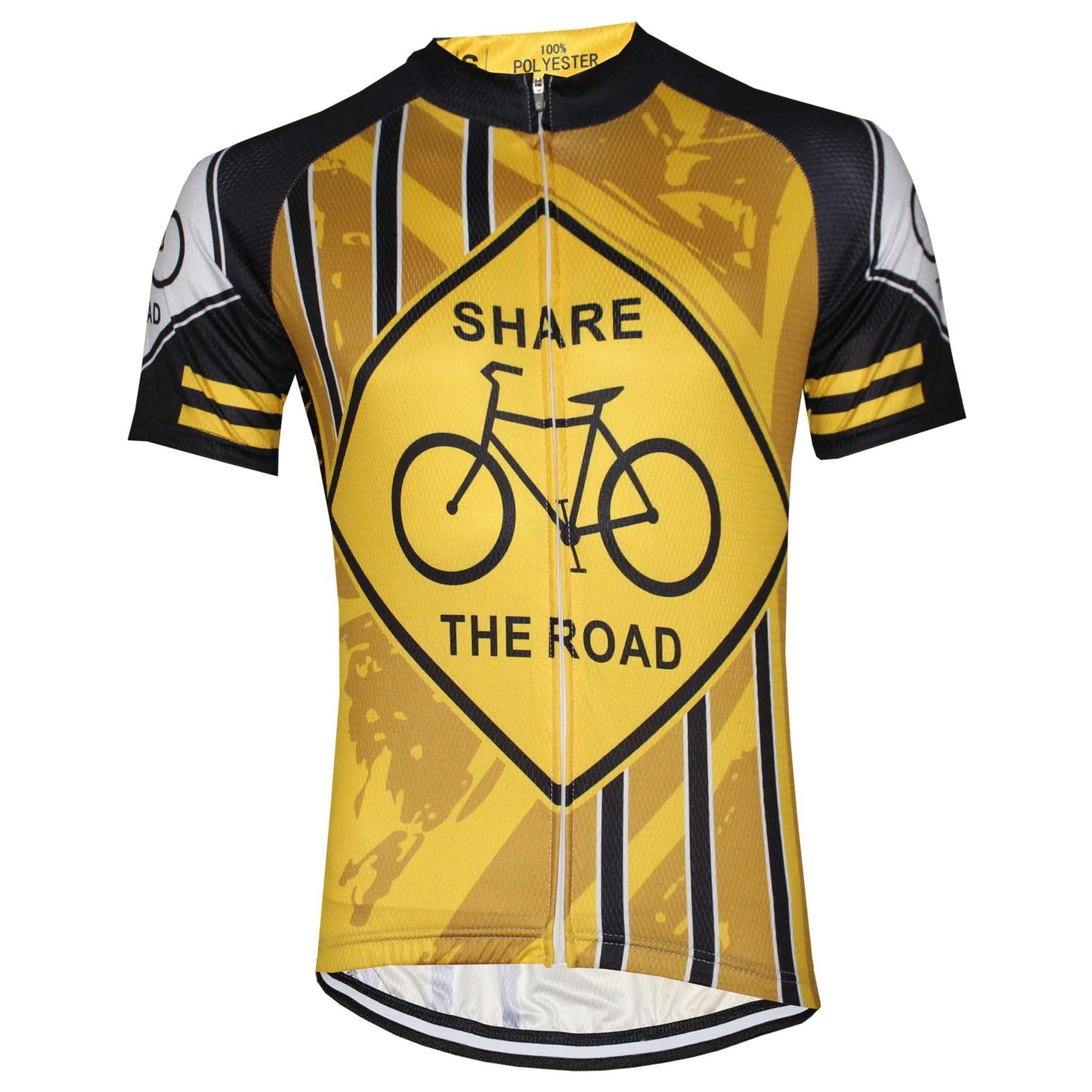 Maillot de Cyclisme Rétro "Partagez la Route"