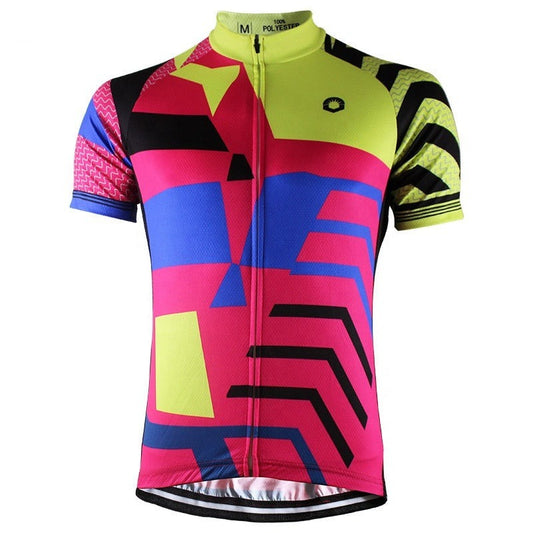 Maillot de Cyclisme Rétro Art Graffiti