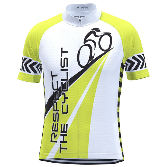 Maillot de Cyclisme Rétro "Respectez le Cycliste"
