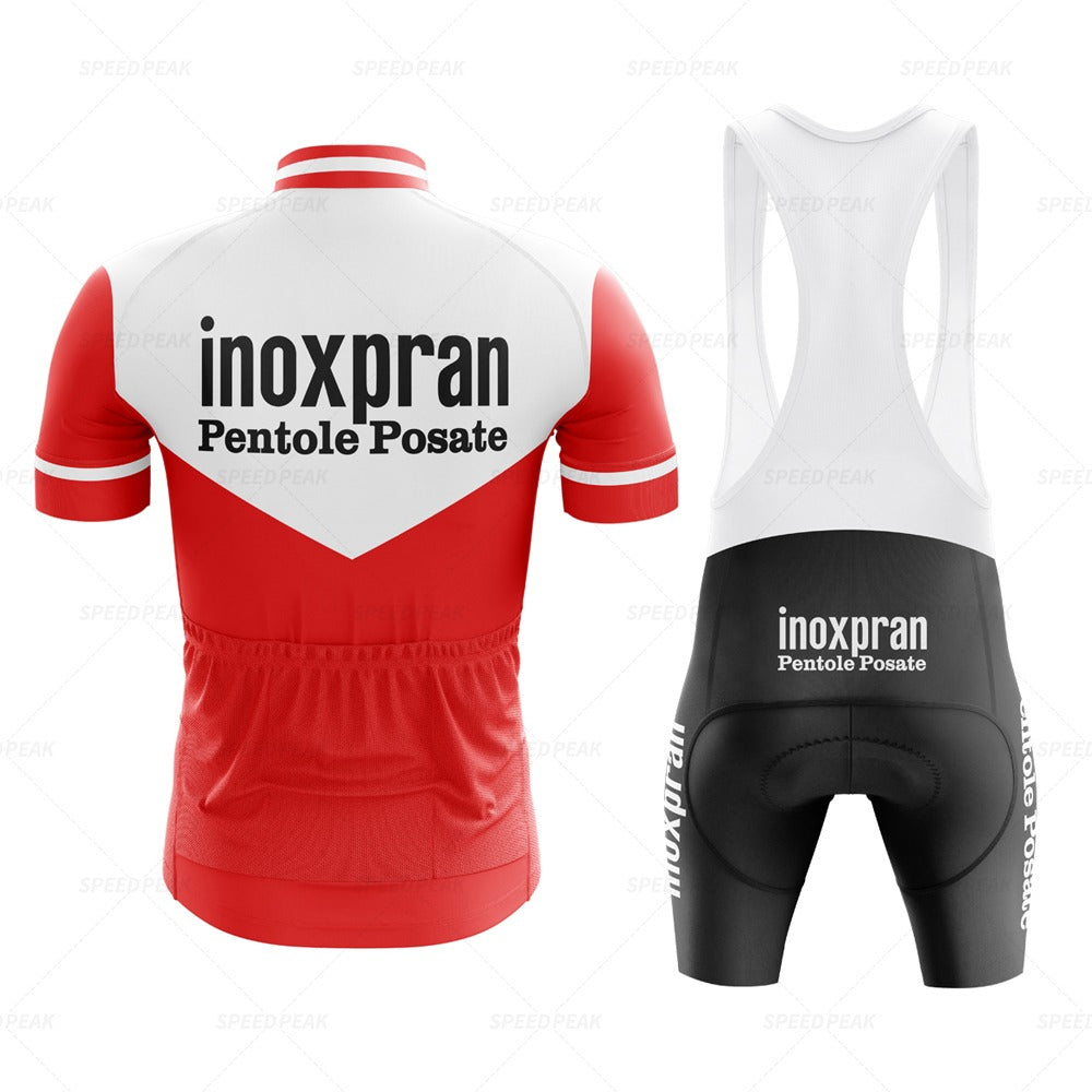 Ensemble de Maillot de Cyclisme Rétro Inoxpran Pentole Posate