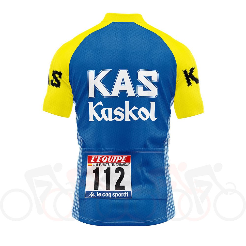 Maillot de cyclisme rétro KAS Kaskol