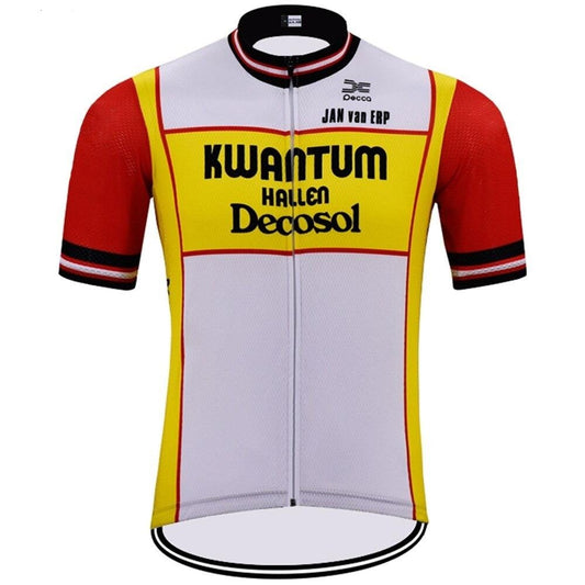 Maillot de Cyclisme Rétro Kwantum Hallen Decosol