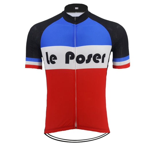 Maillot de Cyclisme Rétro Le Poser