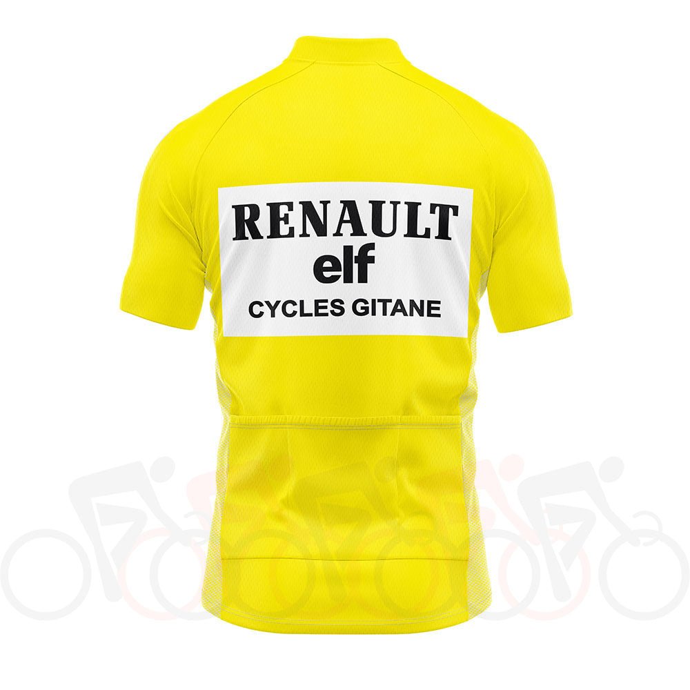 Maillot de Cyclisme Rétro Équipe Miko Renault-Elf