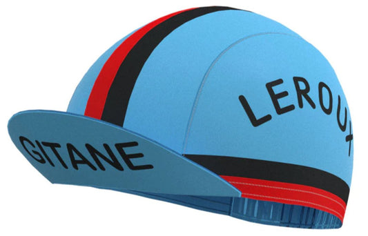 Casquette de cyclisme rétro Leroux Gitane