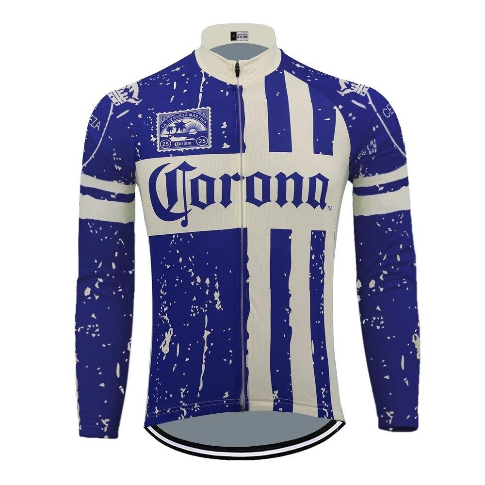 Maillot de Cyclisme Rétro Corona Beer (avec Option Polaire)