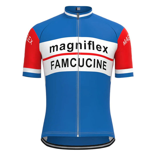 Maillot de cyclisme rétro Famcucine de Magniflex