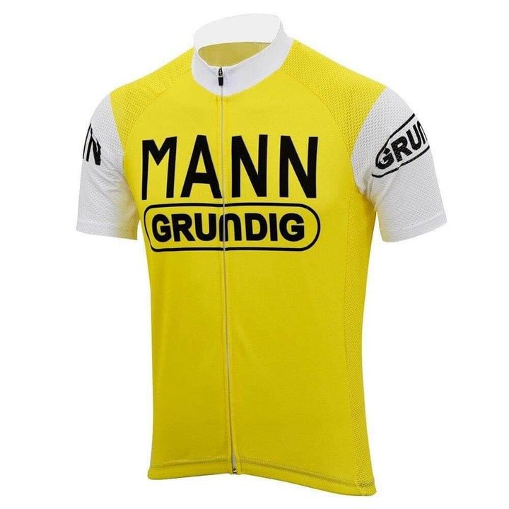Maillot de cyclisme rétro Mann Grundig