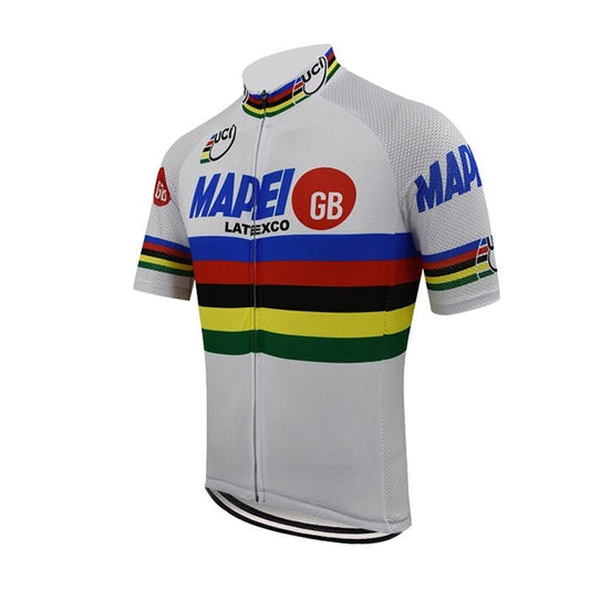 Maillot de cyclisme rétro Mapei-GB