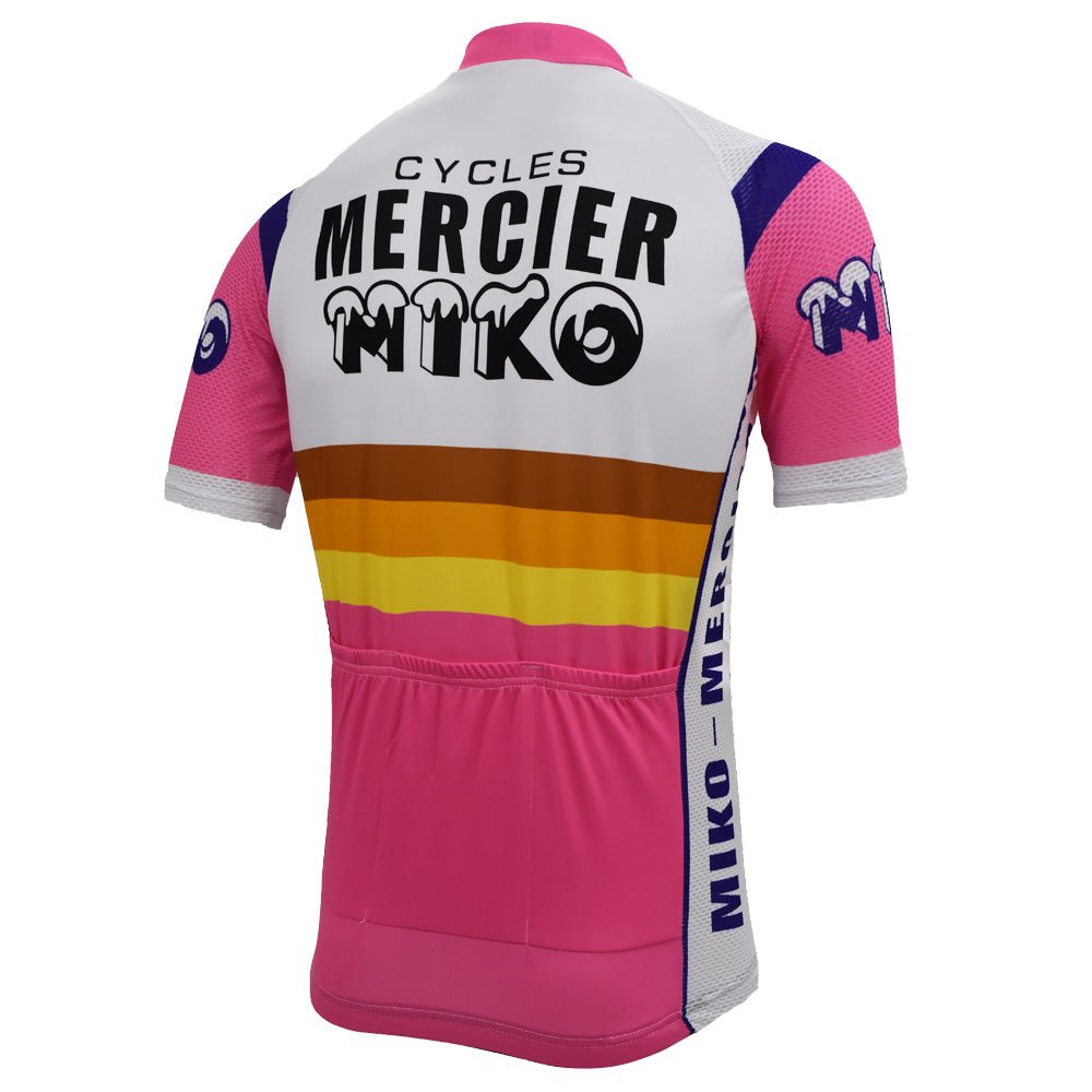 Maillot de Cyclisme Rétro Mercier Miko 1981