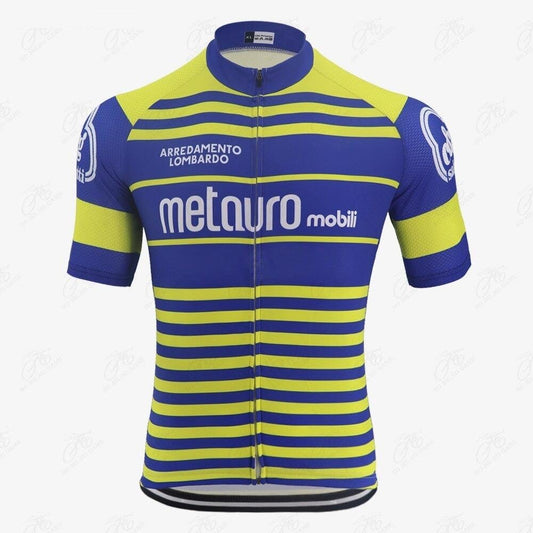 Maillot de Cyclisme Rétro Metauro Mobili