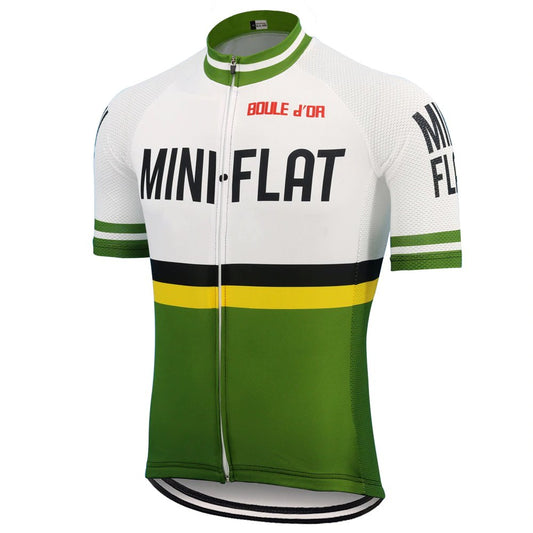 Maillot de cyclisme rétro mini plat