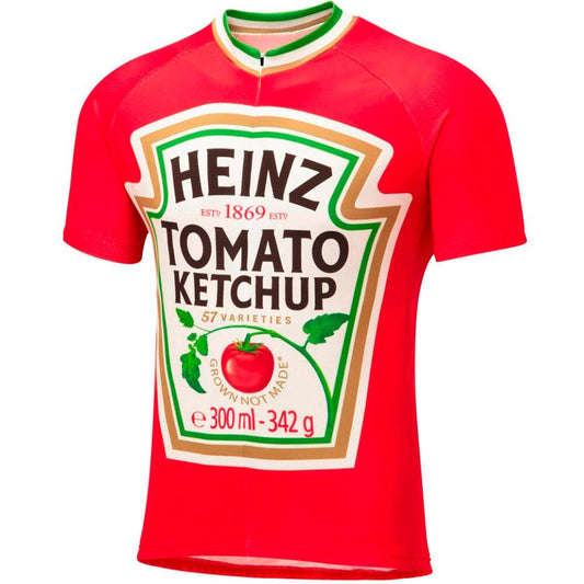 Maillot de Cyclisme Heinz Ketchup Tomate
