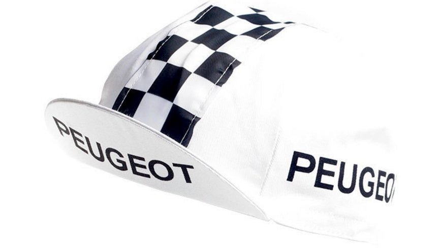 Casquette de cyclisme rétro Peugeot