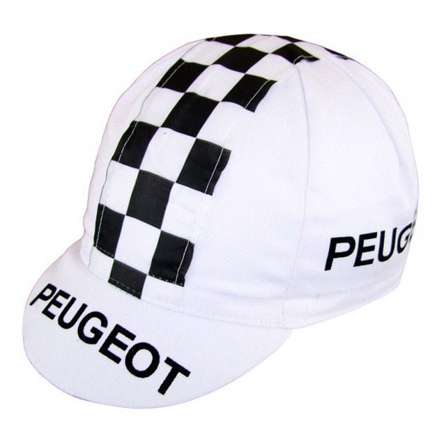 Casquette de cyclisme rétro Peugeot