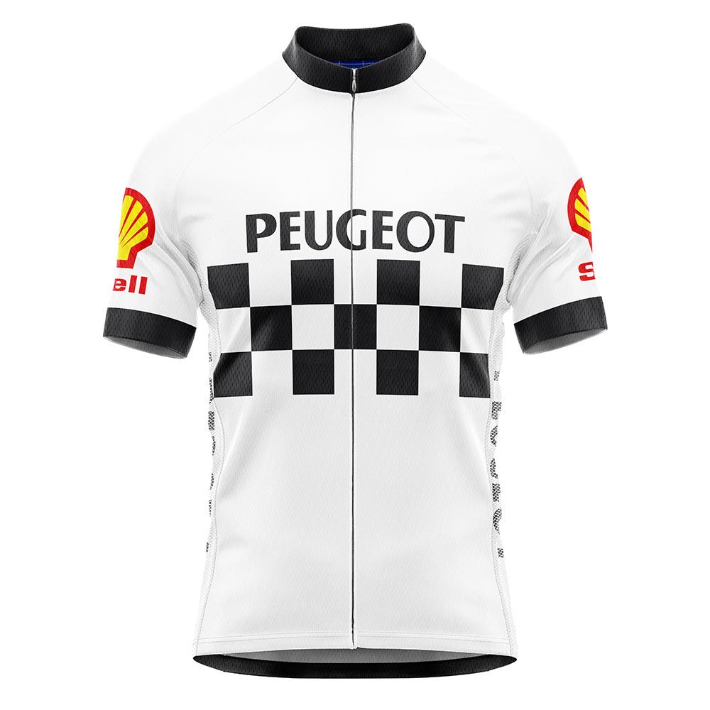 Maillot de Cyclisme Rétro Peugeot Shell