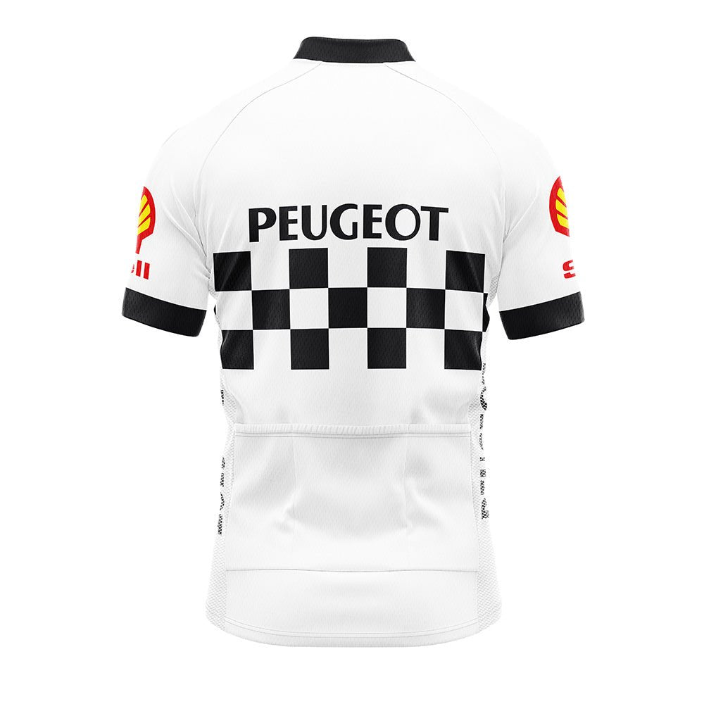 Maillot de Cyclisme Rétro Peugeot Shell