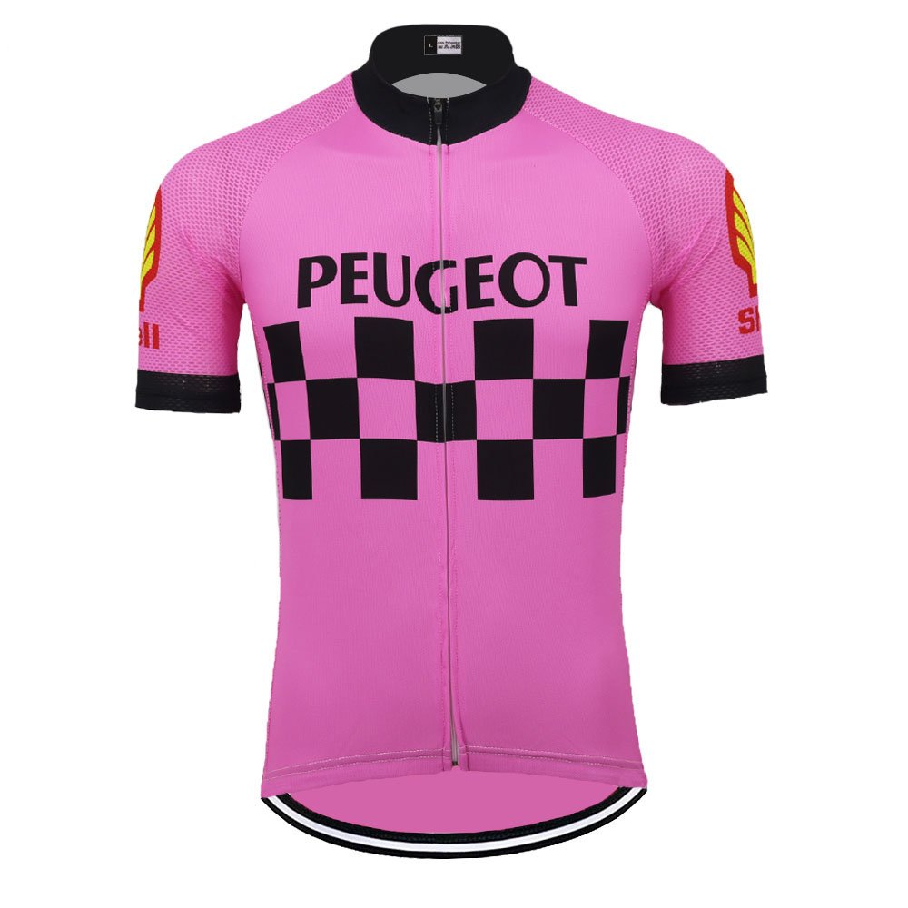 Maillot de cyclisme rétro Peugeot Shell