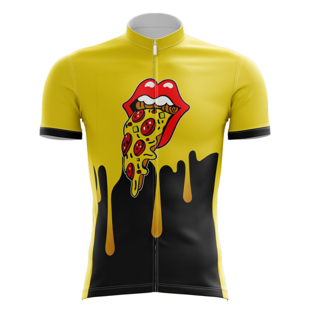 Maillot de Cyclisme Pizza Mouth