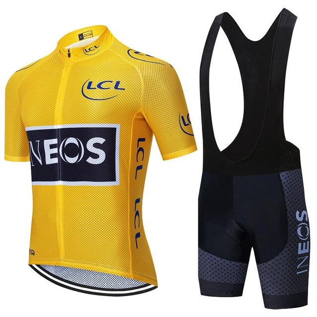 Ensemble de Maillot de Cyclisme Team INEOS