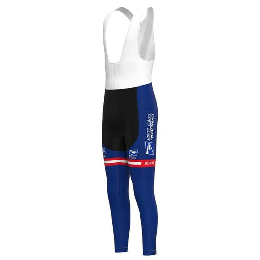 Leggings de cyclisme de l'équipe professionnelle du service postal des États-Unis