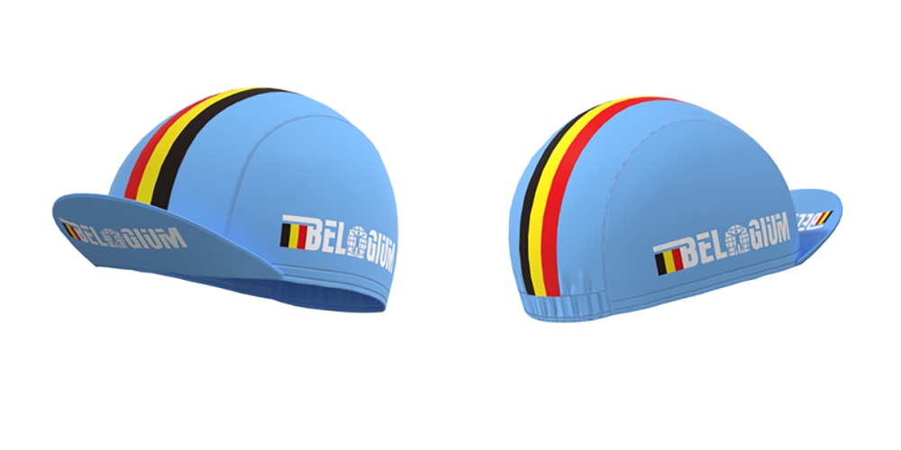 Maillot de cyclisme rétro de l'équipe féminine de cyclisme de Belgique