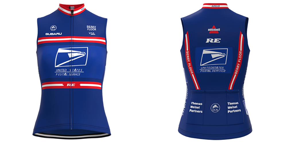 Ensemble de maillot pour femmes du service postal américain