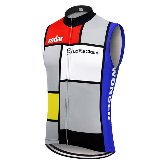 Gilet de Cyclisme Rétro La Vie Claire