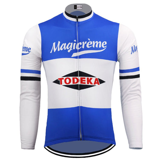 Maillot de Cyclisme Rétro Todeka Magicreme (avec Option Polaire)