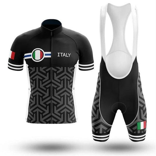 Ensemble de Maillot de Cyclisme Équipe Pro Italie