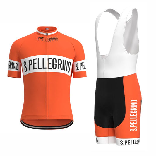 Ensemble Maillot de Cyclisme Rétro San Pellegrino