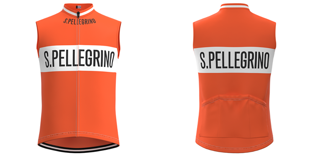 Ensemble Maillot de Cyclisme Rétro San Pellegrino