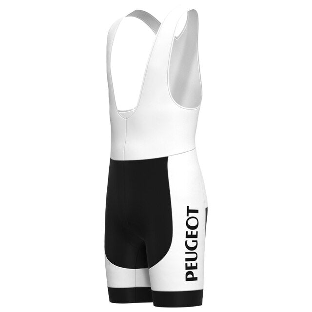 Ensemble de Maillot de Cyclisme Rétro Peugeot Classique des Années 1960