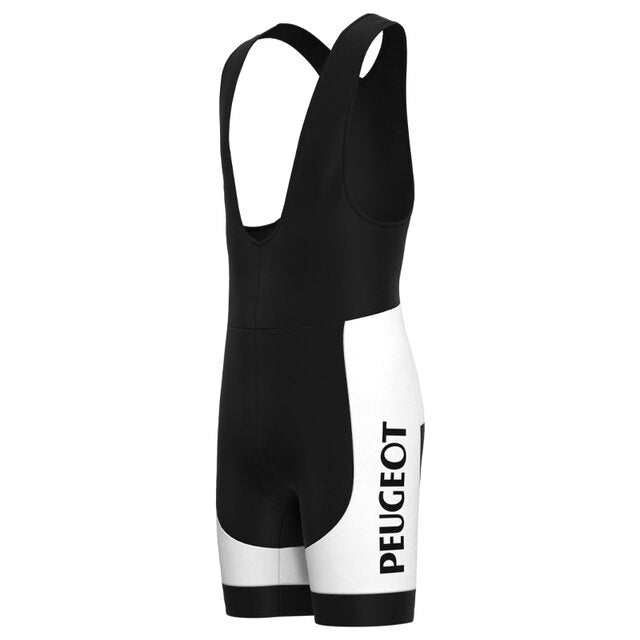 Ensemble de Maillot de Cyclisme Rétro Peugeot Classique des Années 1960
