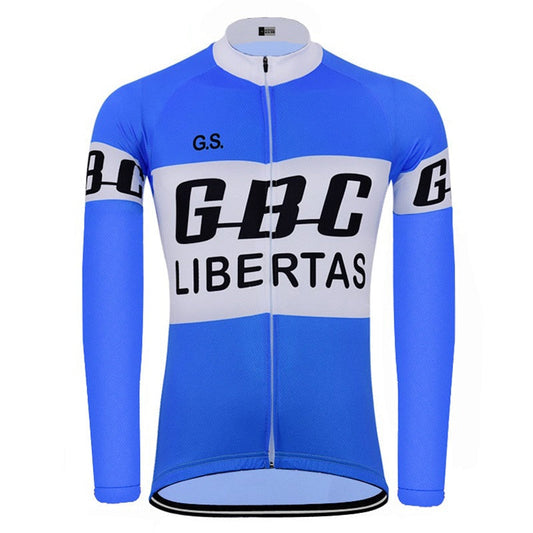 Maillot de Cyclisme Rétro GBC Libertas (avec Option Polaire)