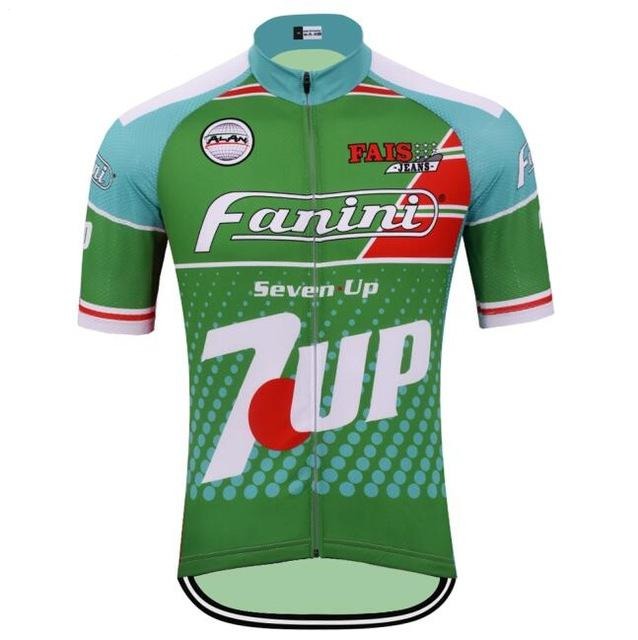 Maillot de Cyclisme Rétro Fanini-7 Up Ensemble