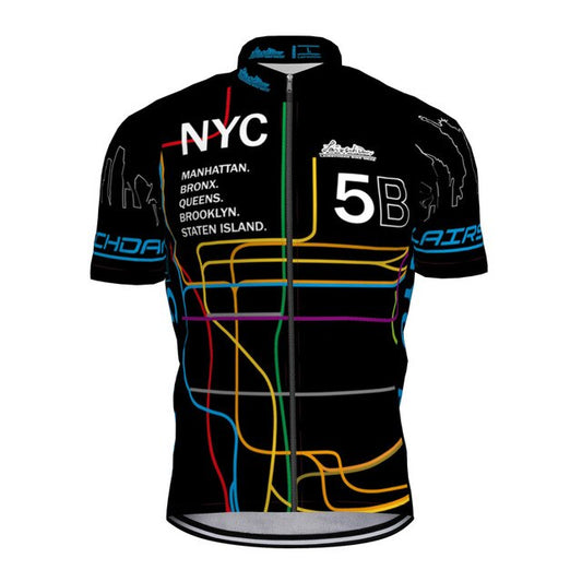 Maillot de Cyclisme du Métro de NYC