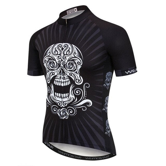 Maillot de Cyclisme Crâne Rieur