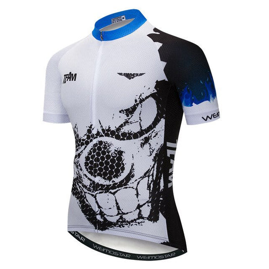 Maillot de Cyclisme Crâne de Clown