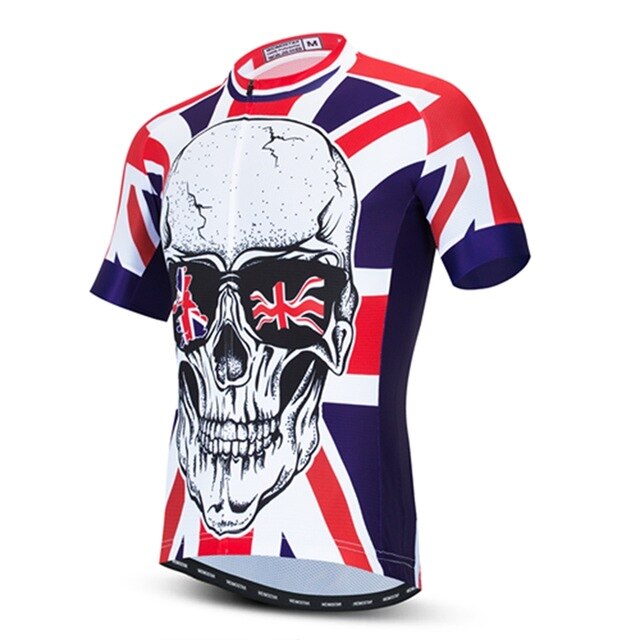 Maillot de cyclisme UK Skull
