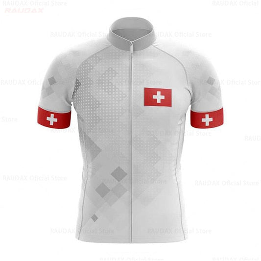 Maillot de Cyclisme Équipe Pro Suisse