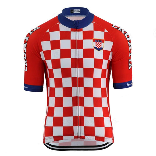 Maillot de Cyclisme Croatie
