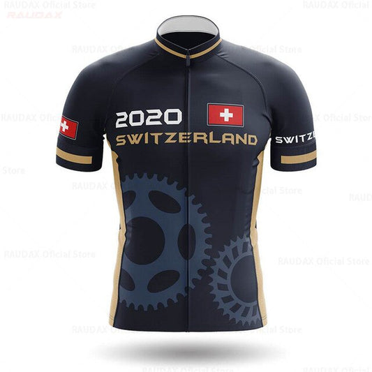 Maillot de Cyclisme Équipe Pro Suisse