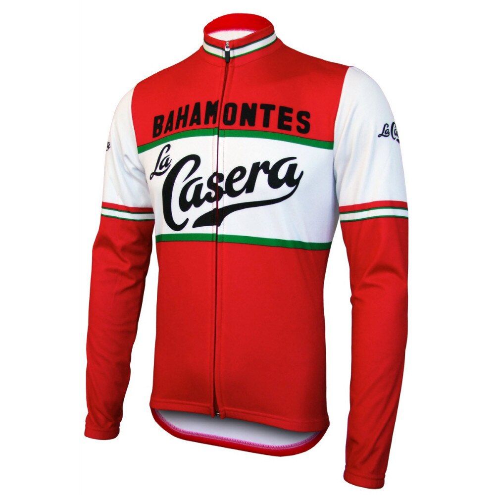 Maillot de Cyclisme Rétro La Casera-Bahamontes (avec Option Polaire)