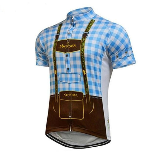 Maillot de cyclisme rétro Lederhosen